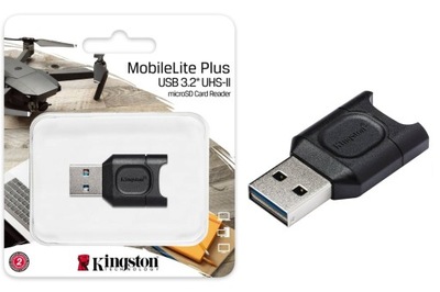 Czytnik kart pamięci micro SD KINGSTON ML Plus USB 3.2 microSD UHS-II