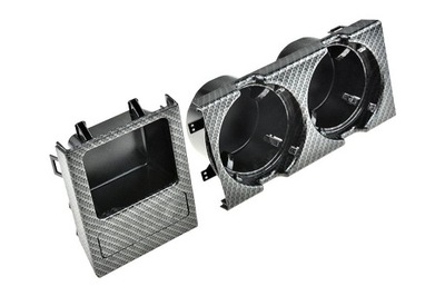 SOPORTE AL NAPOJE/SOPORTE AL MONETY BMW 3 E46 1998-2004/CARBON  