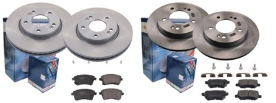 Тормозные диски тормозные колодки p+t bosch kia venga фото №1