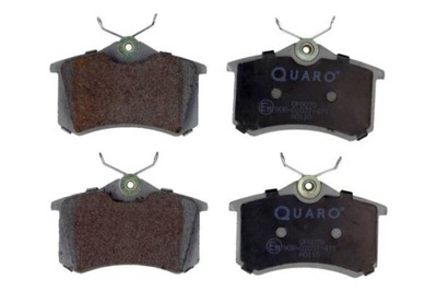 QUARO QP8078 PADS BRAKE REAR VW GOLF/BORA/PASSAT/A3 A4/A6/OCTAVIA  