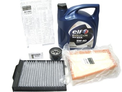 ACEITE ELF FILTRO FILTROS ACEITES AIRE CABINAS SCENIC II 1.6 16V ORIGINAL  