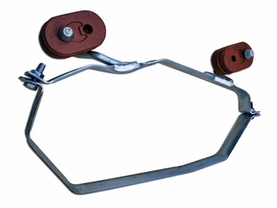 Klarius 430681 кронштейн, гаситель фото №1