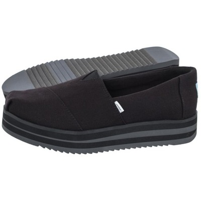 Buty Espadryle Damskie Toms Alp Midform Czarne