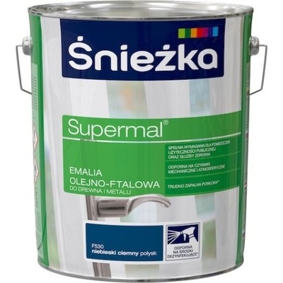 Śnieżka EMALIA OLEJNO-FTALOWA 10l C.Niebieski F530