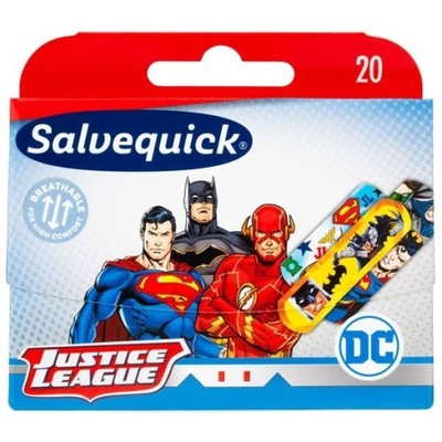 Salvequick Justice League 20szt plastry dla dzieci