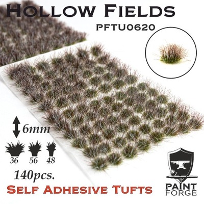 Kępy traw Paint Forge Tufts Hollow Field6mm 140szt