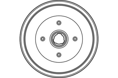 БАРАБАН ТОРМОЗНОЙ TRW DB4127 AUDI SKODA VW SEAT