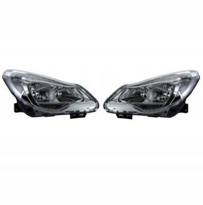 Комплект фари opel corsa d lift h1 h7 2011-2014 nowe з двигун фото №1