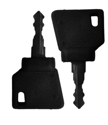 2 PIEZAS LLAVES PARA ENCENDIDO DE PUERTA TAPONES 701/45501 JCB 701/45501  