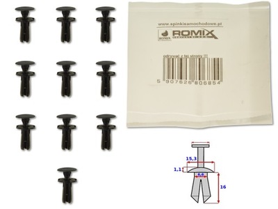 Toyota avensis t22 клипса клипса штифт жабо фото №1