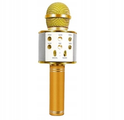 MIKROFON BLUETOOTH KARAOKE GŁOŚNIK BEZPRZEW WS858