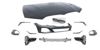 Bmw 3 g20 g21 2019- капот бампер решётка  решётка радиатора фото №1