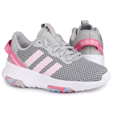 Buty dziecięce sportowe Adidas RACER TR 2.0 K GREY PINK