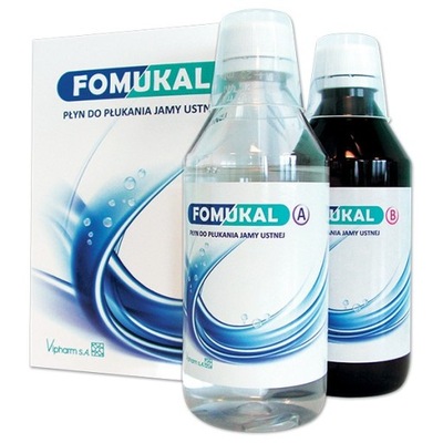 Fomukal płyn do płukania jamy ustnej 225 ml+225ml