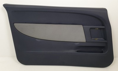 Обивка обшивка дверь левая перед peugeot 1007 eu фото №1