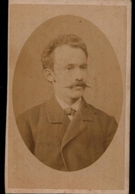 14028 Lwow Jozef Eder. Okolo 1900. Kartonik