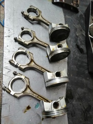 Поршни шатунные шатуны шатуны k20z2 accord 2.0 lift фото №1