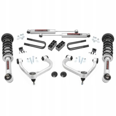Подвеска lift 3" амортизаторы рычаги made in usa ford f150 21+ фото №1