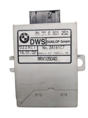 Mini cooper r50 r53 модуль rpa блок управления давления шин dunlop 6801252 фото №1