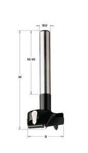 CMT Wiertło puszkowe HW RH D=30 L=90 S=10x60