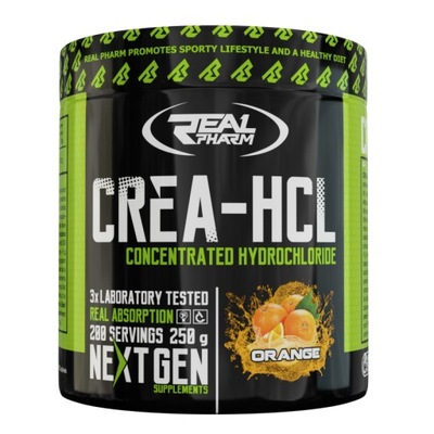 Real Pharm Crea-HCL 250g Chlorowodzian Kreatyna