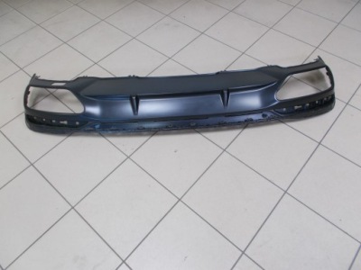 Спойлер диффузор бампера задняя audi a4 b9 lift 8w0 фото №1