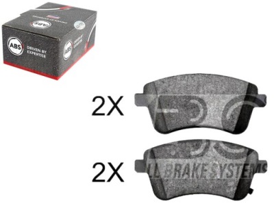 Abs37841 тормозные колодки тормозной. kia venga 10- перед фото №1