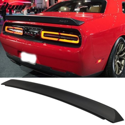 Спойлер спойлер srt стиль - чорний mat dodge challenger 2008-2023 фото №1