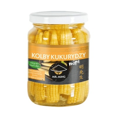 Kolby Kukurydzy Mini Młoda Kukurydza 340g Mr. Ming