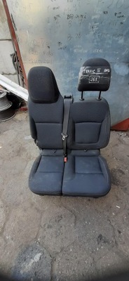 Сиденье лавка заднее сиденье левый перед левая передняя uk renault trafic iii фото №1