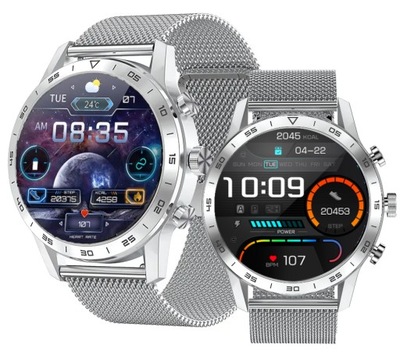 SMARTWATCH MĘSKI ZEGAREK MIKROFON KROKI BLUETOOTH