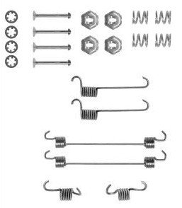 RESORTES PARA ZAPATAS FRENOS CITROEN SAXO 1996-2004  