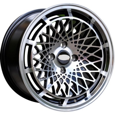 ALLOY WHEELS (TITANIUM) 15 FOR RENAULT THALIA II (LU) TWINGO I (C06) II (CN0) III (BCM)  