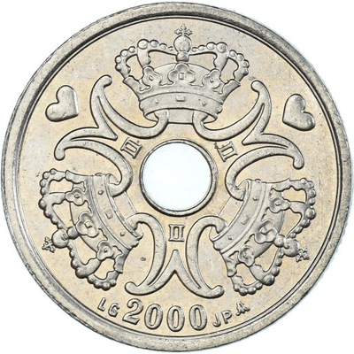 Moneta, Dania, 2 Kroner, 2000