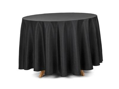 OBRUS CZARNY 230CM
