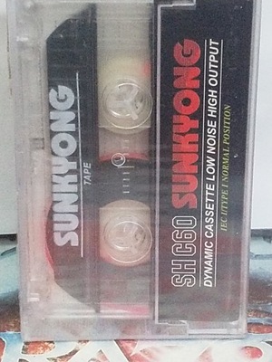 SUNKYONG SH C 60 - kaseta magnetofonowa NOWA JAPAN