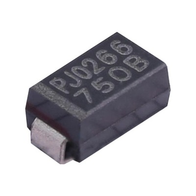 10 PIEZAS DIODA ZENERA 25.65V ± 5% 1W SMA(DO-214AC) 1SMA4750  