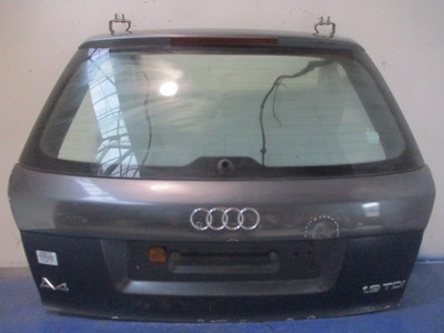 AUDI A4 B6 KOMBI GALINĖ DANGTIS LX7Z STIKLAS 