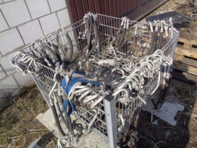 Nissan primera p12 1.8 2.2 шланг кондиционера фото №1