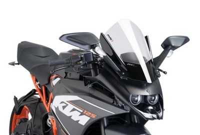 СТЕКЛО ОБТЕКАТЕЛЬ СПОРТИВНЫЙ PUIG | KTM RC125 / RC390 2014-2021