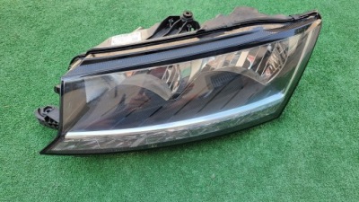 Skoda fabia 3 iii 6v1 lift h7+ led лампа передня фото №1