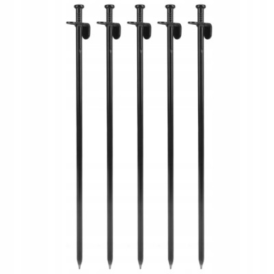 5 SZT. ŚLEDZIE SZPILKI DO NAMIOTU 40CM STAL