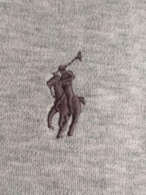 RALPH LAUREN KOSZULKA POLO MĘSKA M SZARA