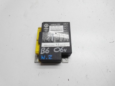 UNIDAD DE CONTROL SENSOR MÓDULO AIRBAG 3C0909605A VW PASSAT B6 3C EN BUEN ESTADO ORIGINAL  