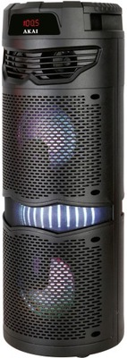 DUŻY GŁOŚNIK BLUETOOTH AKAI 40W USB AUX LED