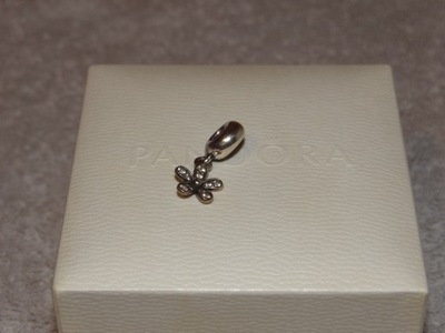 Pandora CHARMS kwiatek cyrkoniowy srebro 925