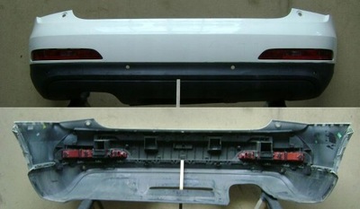 Бампер задняя задний audi q3 8u0 оригинал заглушка фото №1