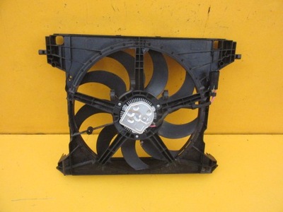 Alfa romeo stelvio 2.2d вентилятор радіатора + корпус фото №1