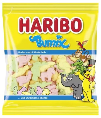 Z NIEMIEC Haribo Bumix Żelki 175 g