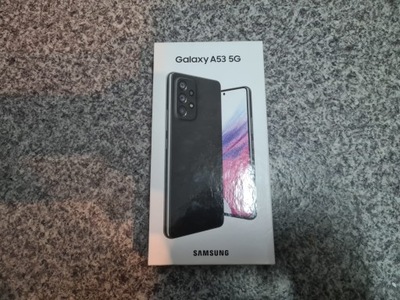 Smartfon Samsung Galaxy A53 6 GB / 128 GB czarny JAK NOWY !
